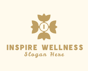 Floral Lotus Wellness Salon logo design