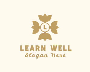 Floral Lotus Wellness Salon logo design