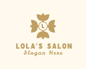 Floral Lotus Wellness Salon logo design