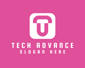 Tech Mobile App logo design