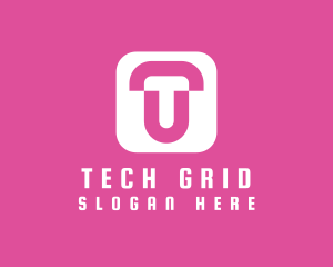 Tech Mobile App logo design