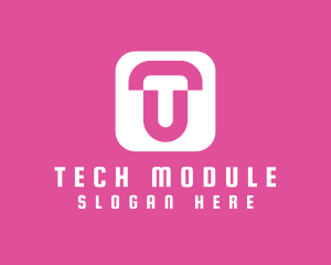 Tech Mobile App logo design