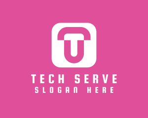 Tech Mobile App logo design