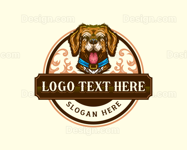 Puppy Dog Pet Logo