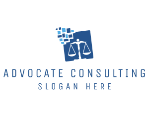 Digital Scales of Justice logo
