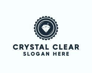 Diamond Jewelry Badge logo design