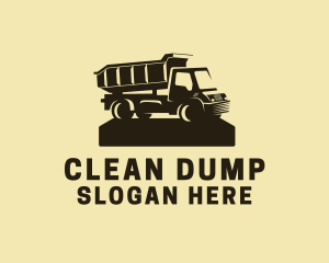 Dump Truck Vehicle logo design