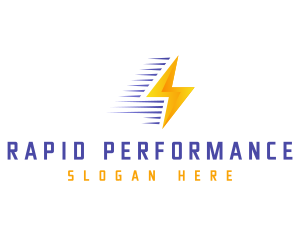 Fast Lightning Bolt logo