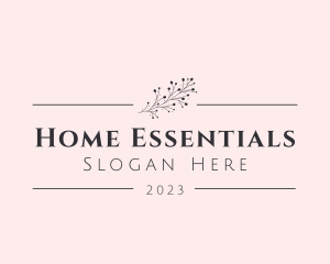 Eco Floral Wellness logo design