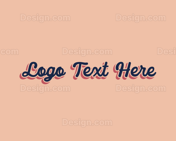 Retro Pop Craft Logo