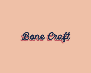 Retro Pop Craft logo design