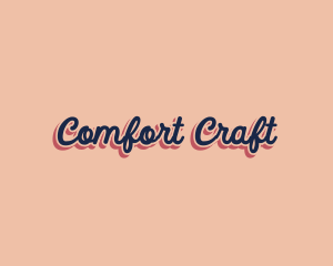 Retro Pop Craft logo design