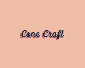 Retro Pop Craft logo design