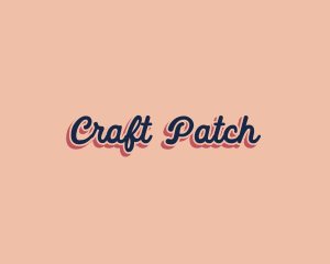 Retro Pop Craft logo design