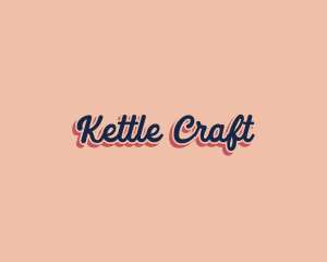 Retro Pop Craft logo design