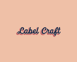 Retro Pop Craft logo design