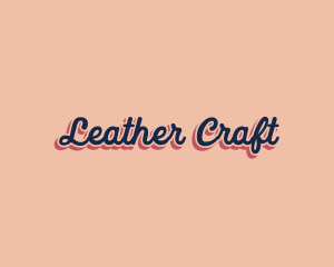 Retro Pop Craft logo design