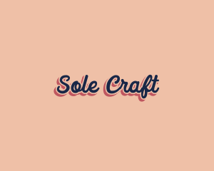 Retro Pop Craft logo design