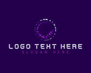 Music - Tech Company Letter C logo design