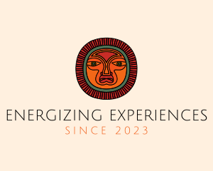 Mayan Ritual Mask logo
