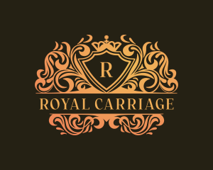 Elegant Royalty Shield logo design