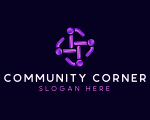 Community Human Society logo design