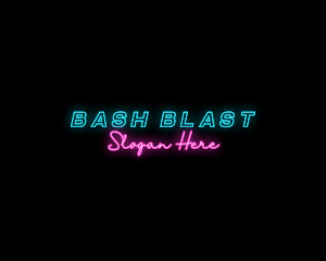 Neon Party Business logo