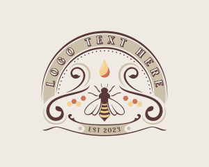 Eco Honeycomb Bee logo