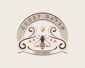 Eco Honeycomb Bee logo