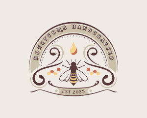 Eco Honeycomb Bee logo
