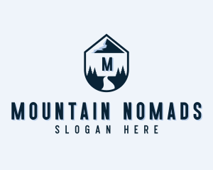 Forest Mountain Road logo design