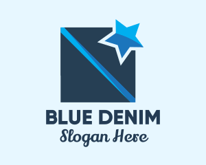 Blue Star Box logo design