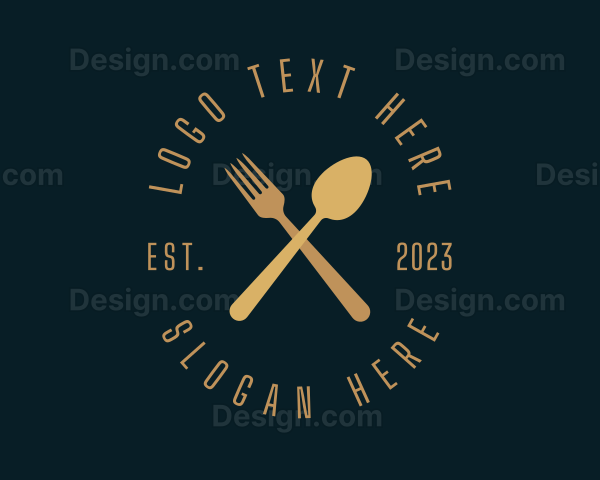 Bistro Utensils Cook Logo