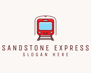 Train Rail Railway logo design