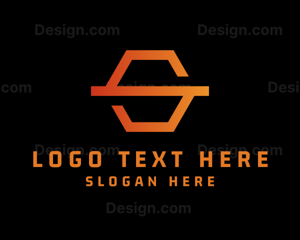 Generic Hexagon Letter S Logo