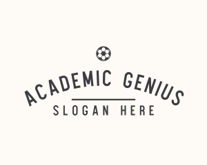 Soccer League Wordmark logo