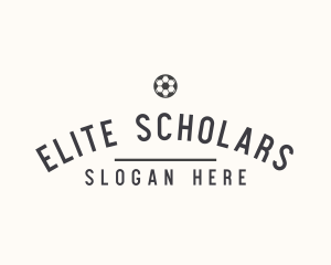Soccer League Wordmark logo design