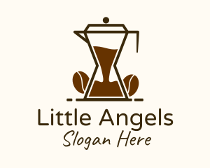 Hourglass Coffee  Pitcher  Logo