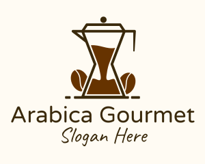 Hourglass Coffee  Pitcher  logo