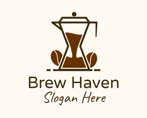 Hourglass Coffee  Pitcher  logo