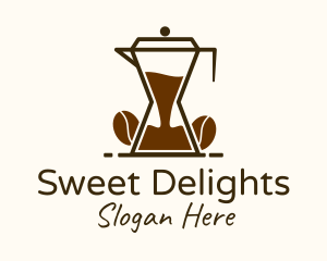 Hourglass Coffee  Pitcher  logo