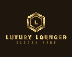 Luxury Hexagon Corporate logo design