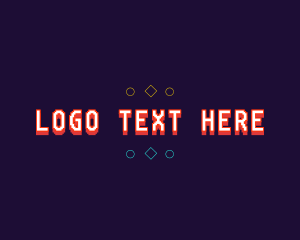 Pixel Gaming Wordmark logo