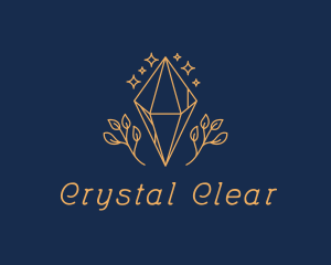 Diamond Leaf Nature logo design