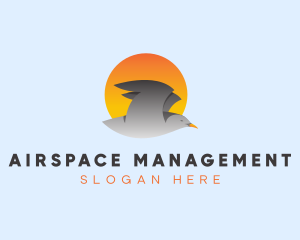 Sun Flying Bird logo