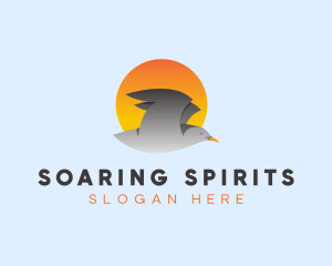 Sun Flying Bird logo