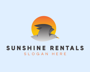 Sun Flying Bird logo