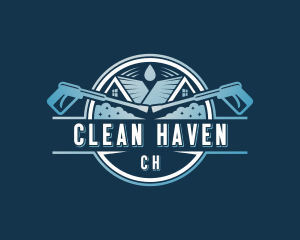 Clean Pressure Washing logo design