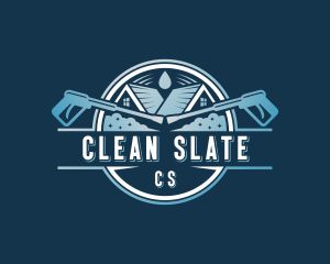 Clean Pressure Washing logo design