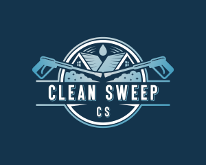 Clean Pressure Washing logo design